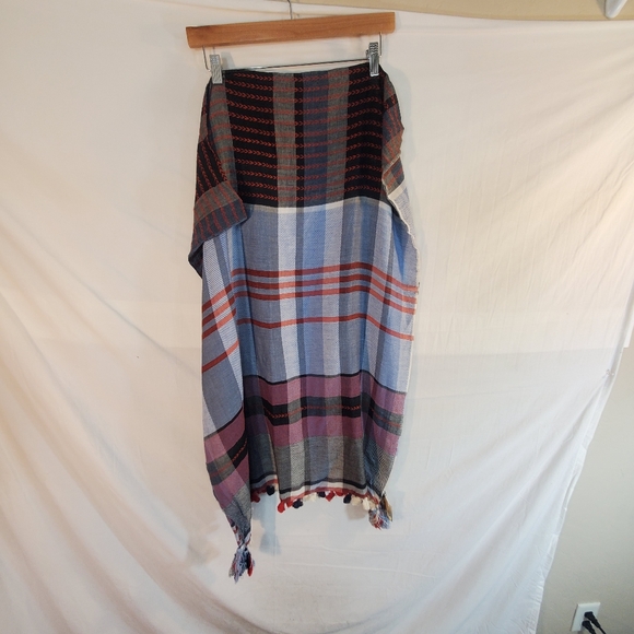 Lot of 3 COS, Standard Form & Do Everything Scarfs Silk, Cotton 34"X25" New - Picture 2 of 8